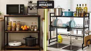 40 Amazon Finds for Small Kitchens & Tiny Countertops That Help To Maximize Space!