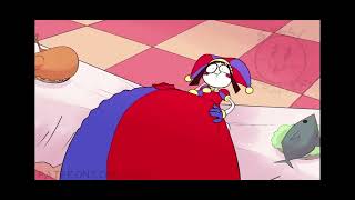 Pomni vore #fat #bellyfat #bellydancing #vores #eating #tadc 