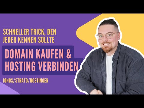 Domain kaufen & Hosting verbinden – Schneller Trick, den JEDER kennen sollte!