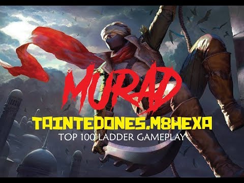 AoV MURAD Top 100 Ladder PRO Gameplay - TaintedOnes M8HEXA Arena of Valor
