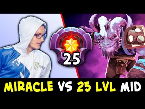 He picked his BEST hero vs MIRACLE — 25 LEVEL Riki SPAMMER