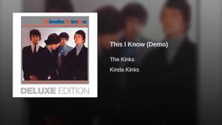 This I Know (Demo)