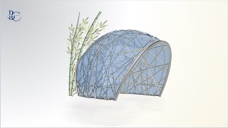 Parametric Pavilion(Inspired by the Bird’s Nest stadium)