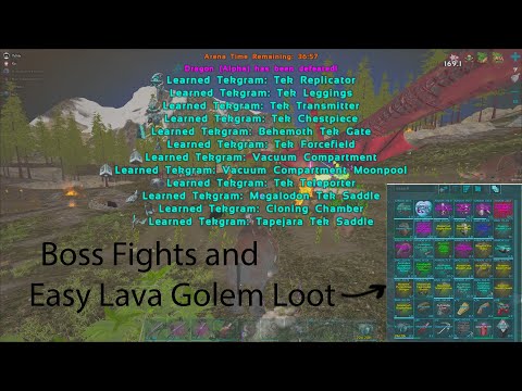 MTS Beginners Ep.2 - Boss fights and Easy Lava Golem Loot