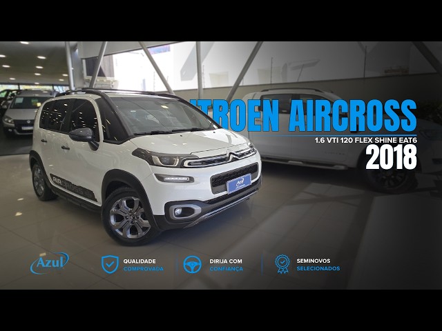Vídeo CITROEN AIRCROSS 1.6 VTI 120 FLEX SHINE EAT6
