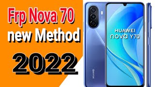 Huawei Frp Unlock | Huawei Nova Y70 Frp Google Account Unlock | #frpbypass #hardresetmobile