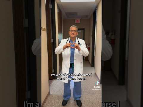 Of course cardiologist, Dr. Shabaneh can mend your broken heart ❤️ #cardiology