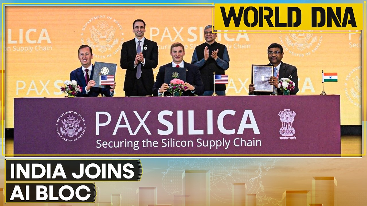India Joins US-led Pax Silica AI supply initiative | World DNA | WION
