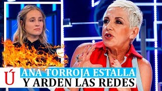 Ana Torroja estalla contra Operación Triunfo 2018 por el cambio de María y Miki en Quédate en Madrid
