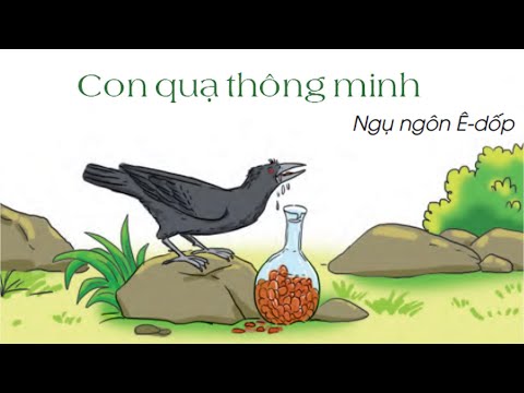 Kể chuyện CON QUẠ THÔNG MINH lớp 2 | Sách Cánh Diều | Tiếng việt lớp 2 | CHÂU CHI TV