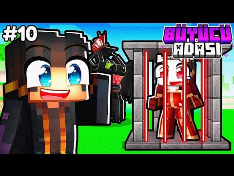 Dişsiz Geri Döndü... 😲 Adem'den İntikam Aldım! 🐉 | Minecraft Büyücü Adası #10