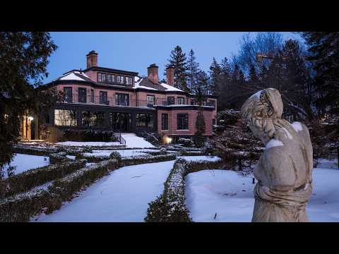 Exploring An Executive's Incredible $15 Million Abandoned Mega Mansion!!