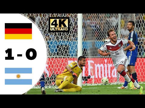 Argentina VS Germany FIFA World Cup 2014 Final Match | HIGHLIGHTS 4K