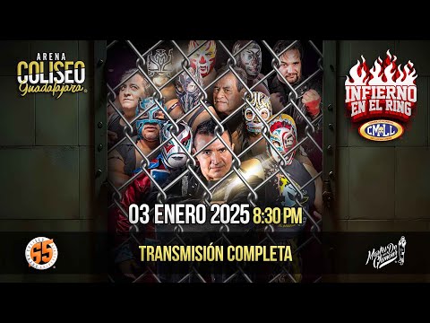 CMLL Infierno del Ring (1/3/2025) Stream & Results: 12-Man Cage Match Headlines, Blue Panther, More