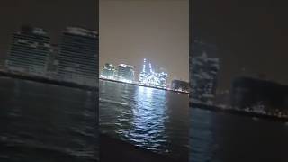 Night time view of dubai Dhow cruises #ship