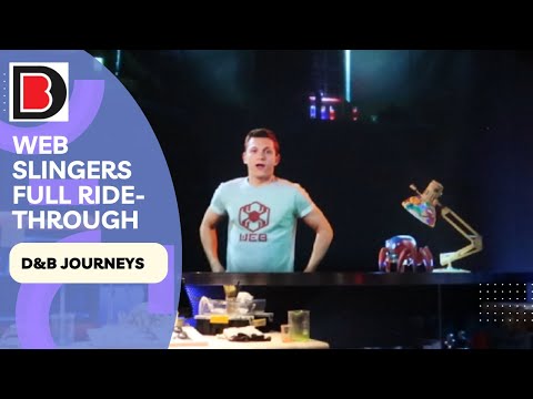 WEB Slingers: A Spider-Man Adventure Full Pre-Show & Ride Through | March 2023