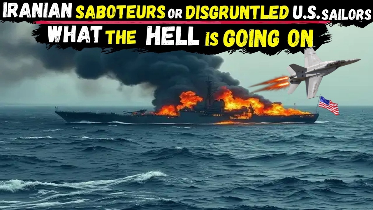 The latest U.S. Destroyer was disabled by FIRE just a day before sending to the shores of IRAN