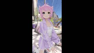 夜のVRChat散歩撮影📸まったり雑談  10分運動🧘‍♀️ #shorts