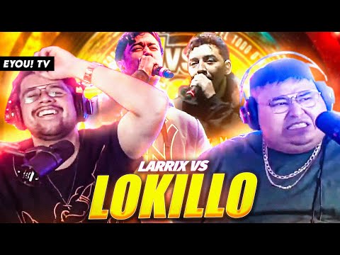 EYOU'S MOST AWAITED REMATCH - Reaction to LOKILLO vs. LARRIX - God Level - EYOU TV