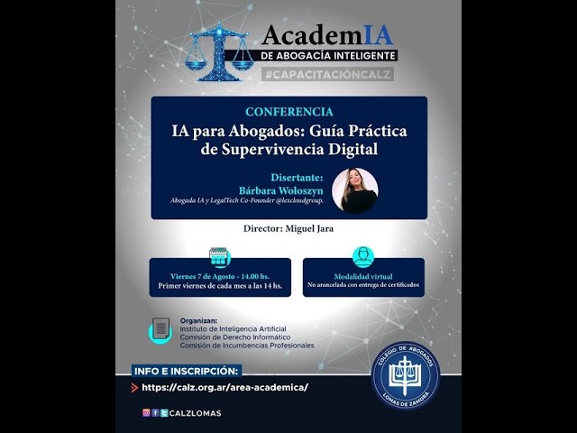 Vídeo relacionado con El ejercicio digital de la abogacía (Abogacía Práctica)