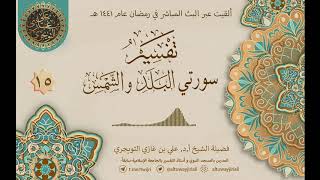 صورة 15 تفسير سورتي البلد والشمس | أ. د. علي التويجري