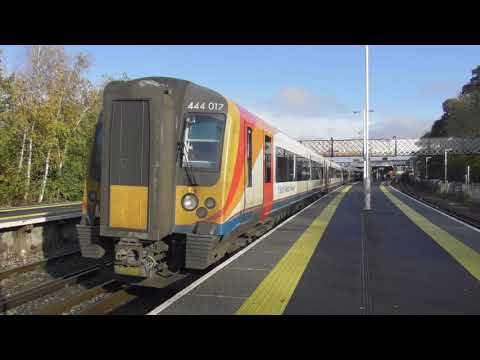 (HD) SWR Trains at Brockenhurst W/tones 14/11/19