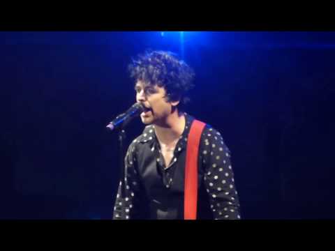 Green Day - Christie Road / Burnout - London O2 Arena - 8th February 2017