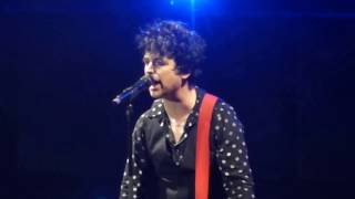 Green Day - Christie Road / Burnout - London O2 Arena - 8th February 2017