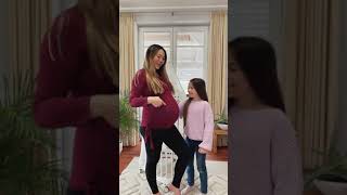 Pregnant Dance 🤰🏼 Schwanger mit Baby Nr. 4! 1 Tag vor Geburt #Shorts Mamiseelen