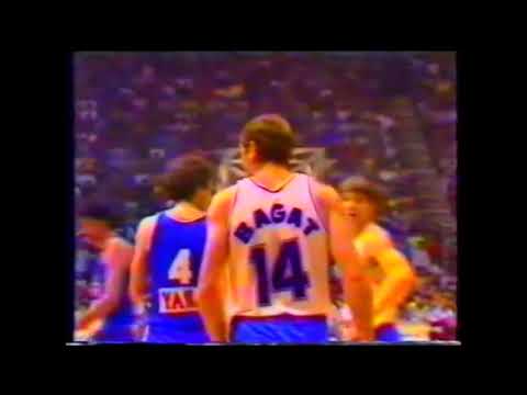 YUGOSLAV LEAGUE: 1986 playoff finals - Cibona Zagreb vs KK Zadar (G3, 2OT, D. Petrovic 39pts, 7 3pt)