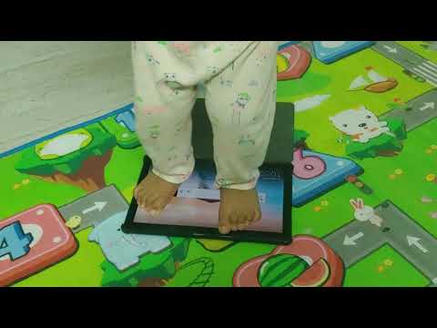 Huawei Mediapad T5 durability test. 10kg load on screen.