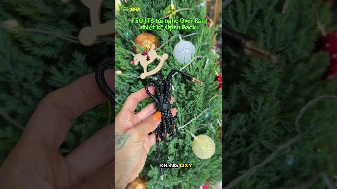 Mở hộp Tai nghe Over-Ear thiết kế Closed-Back FiiO JT3