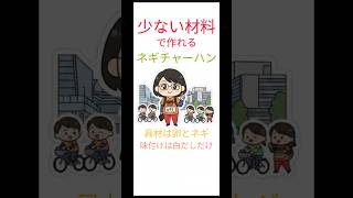 【簡単料理レシピ】白だしで作る【ネギチャーハン】