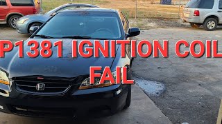 Síntomas del p1382 Honda