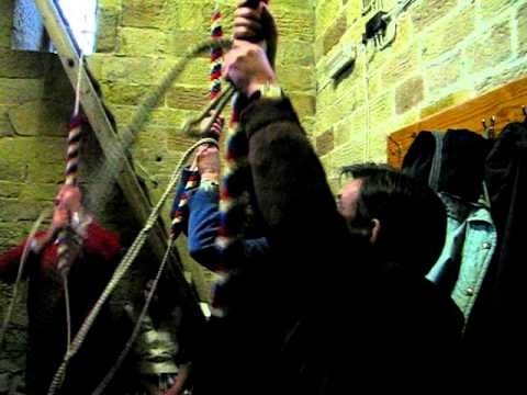 Wetton Bellringers ringing at  Sheen Church 2 of 2