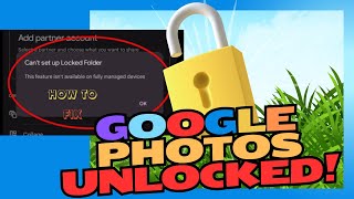 Google Photos locked folder won