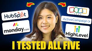 Top 5 CRM Tools for Recruiting (Monday.com, Zoho, HubSpot, GoHighLevel, ActiveCampaign)