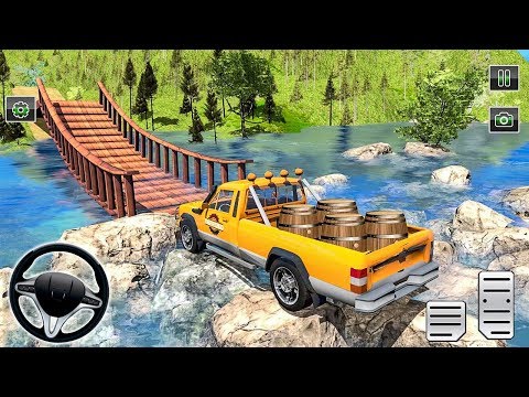 Offroad Cargo Transport Truck Driving - Jeep Driver Sim 2019 - Android Gameplay