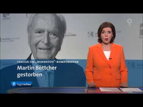 Zum Tod von Martin Böttcher (Winnetou) Tagesschau der ARD vom 22.04.2019