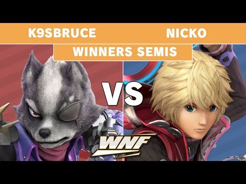 WNF 4.1 - K9sBruce (Wolf) vs Nicko (Shulk) Winners Semi Final - Smash Ultimate