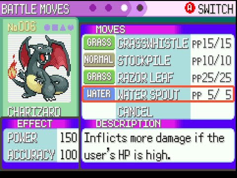 Shiny Charizard - Ironmon Kaizo Smeraldo