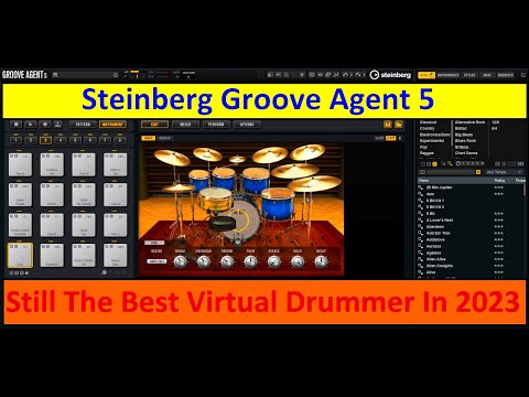 Steinberg Groove Agent 5  / The Best Virtual Drummer / Make Sure Of It / Demo Solo Drums