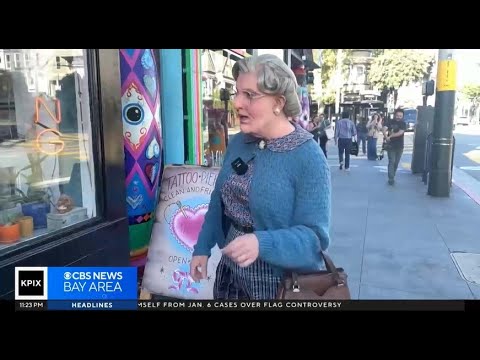 Mrs. Doubtfire hits the streets of San Francisco | KPIX CBS News Bay Area