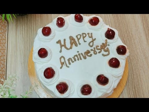 Vanilla Cake 🎂 Recipe || Anniversary Cake || By Taste 4 Taste