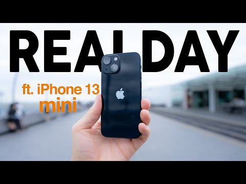 iPhone 13 mini - Real Day in The Life Review (Battery & Camera)