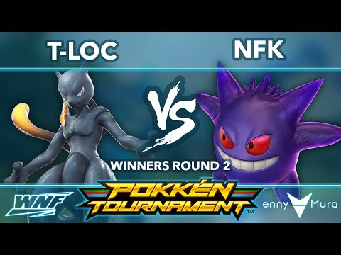 L|U | T-Loc (Shadow Mewtwo) vs NFK (Gengar) WR2 - WNF Pokken 2 1