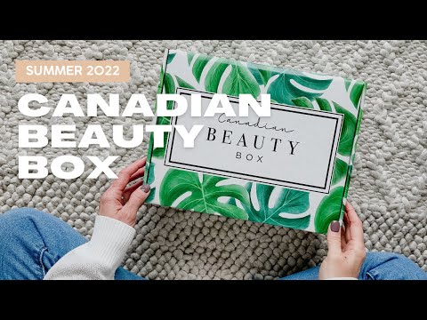 Canadian Beauty Box Unboxing Summer 2022