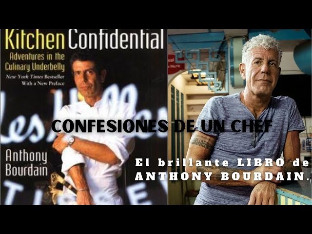 Vídeo relacionado con Confesiones de un chef: Aventuras en el trasfondo de la cocina