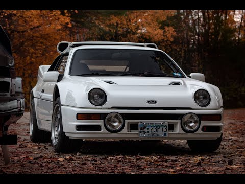 Thumbnail for 1986 Ford RS200 EVO cold start and ride along and launches in New Hampshire!!!! by Ford RS200