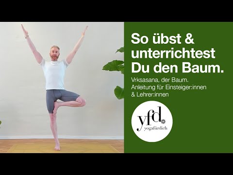 How2 Anleitung - Tutorial: 🌳 Der Baum - Vrksasana – Finde Balance und Fokus.